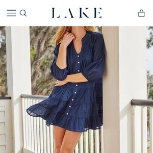 LAKE Eloise tiered dress NWOT
